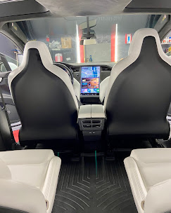 Tesla — Rear Interior