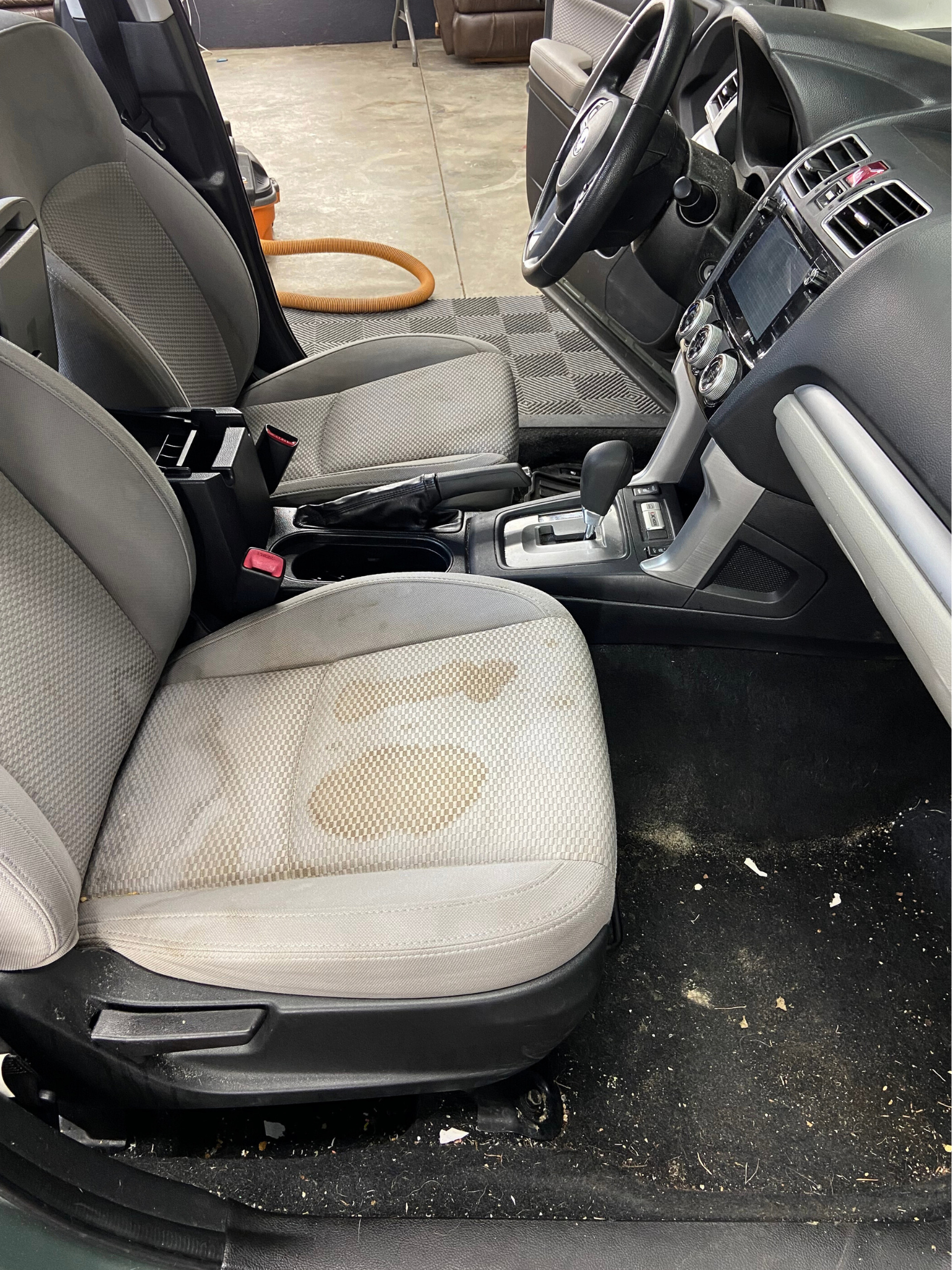 Interior Before — Seats